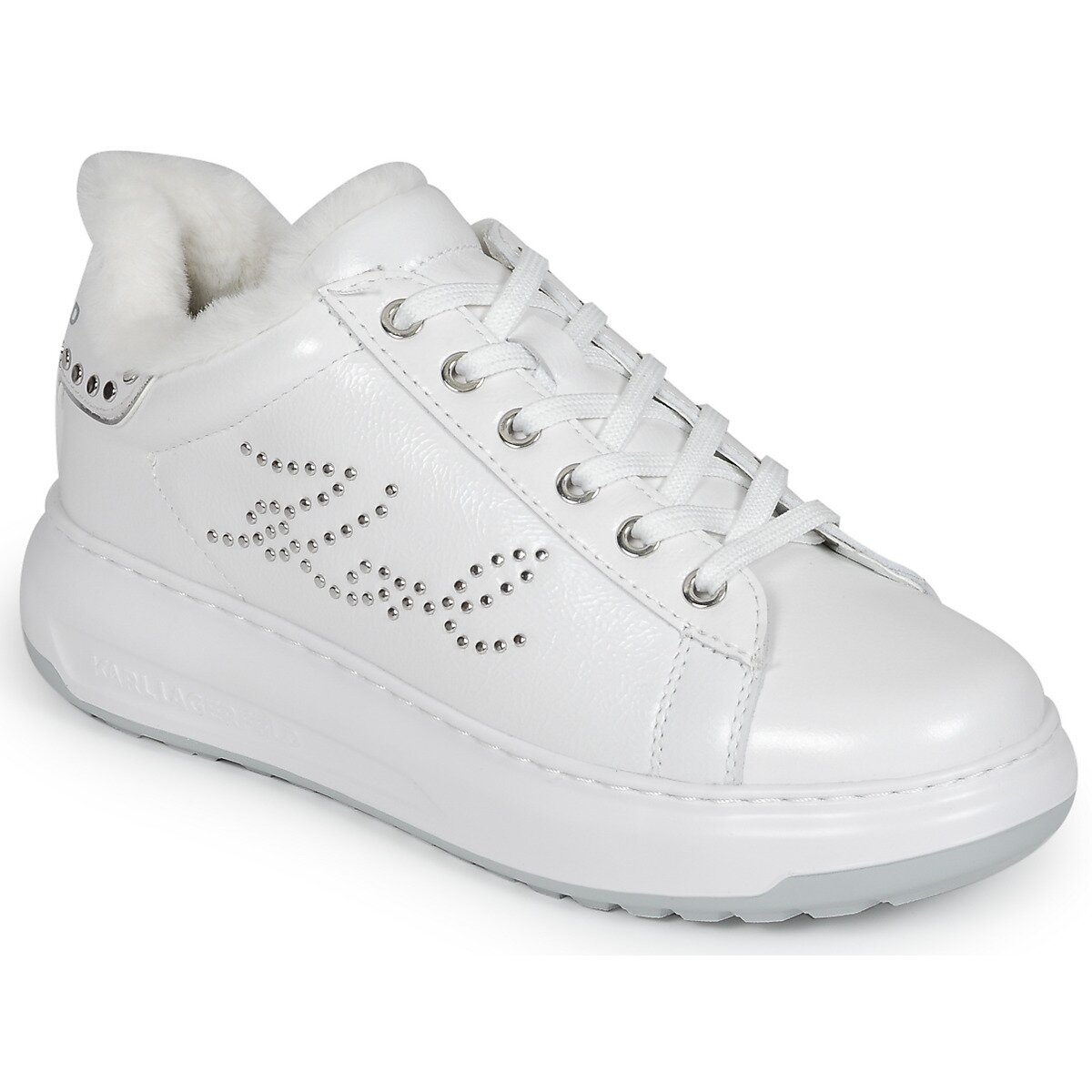 Karl Lagerfeld Pantofi KAPRI LUG Signia Studs Lo Lace
