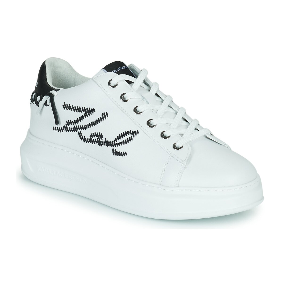 Karl Lagerfeld Pantofi KAPRI Whipstitch Lo Lace