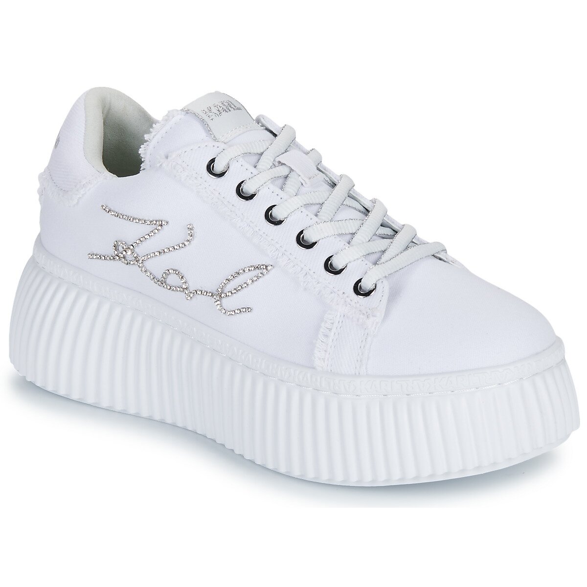 Karl Lagerfeld Pantofi KREEPER LO Signia Mix Lo Lace