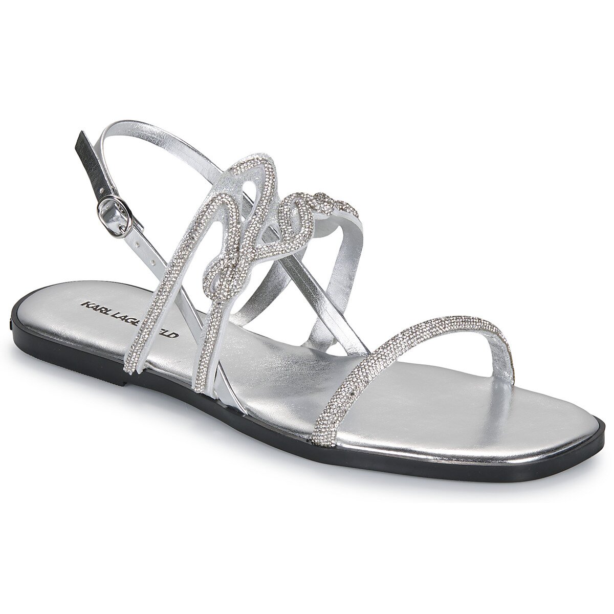 Karl Lagerfeld Pantofi OLYMPIA Karl Signia Slide
