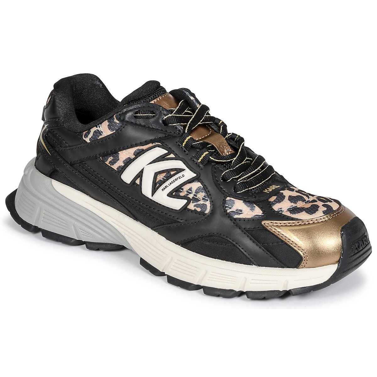 Karl Lagerfeld Pantofi ORION Sidetrim Mix Lo
