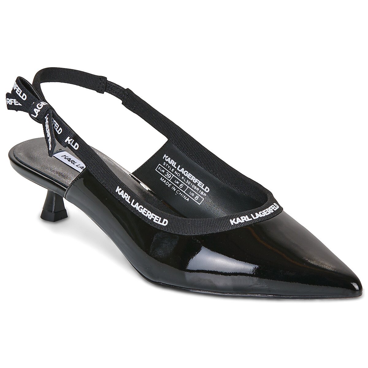 Karl Lagerfeld Pantofi PASHA Ribbon Sling