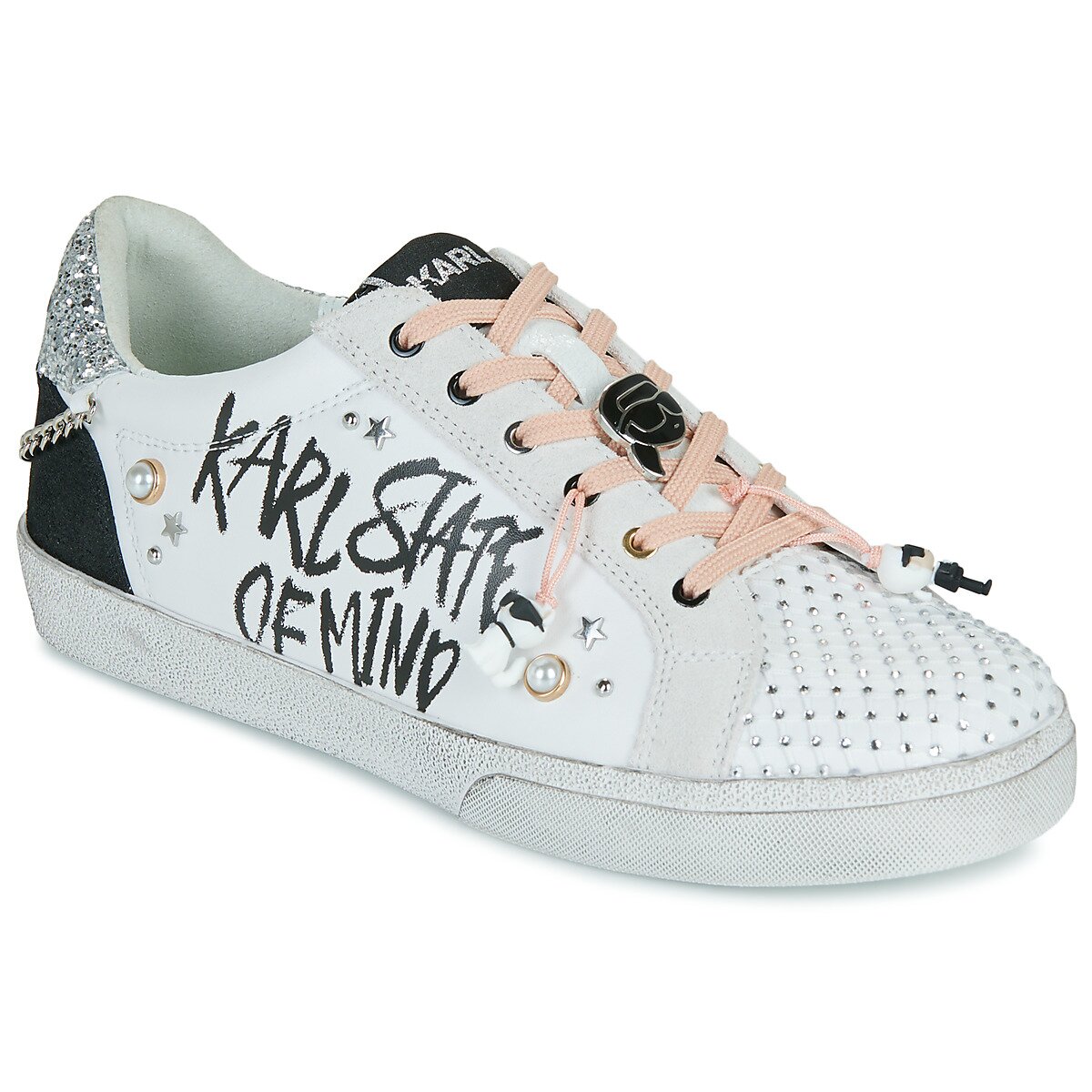 Karl Lagerfeld Pantofi SKOOL Karl State of Mind Lo Lace