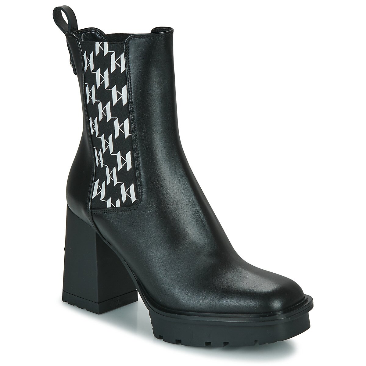 Karl Lagerfeld Pantofi VOYAGE VI Monogram Gore Boot