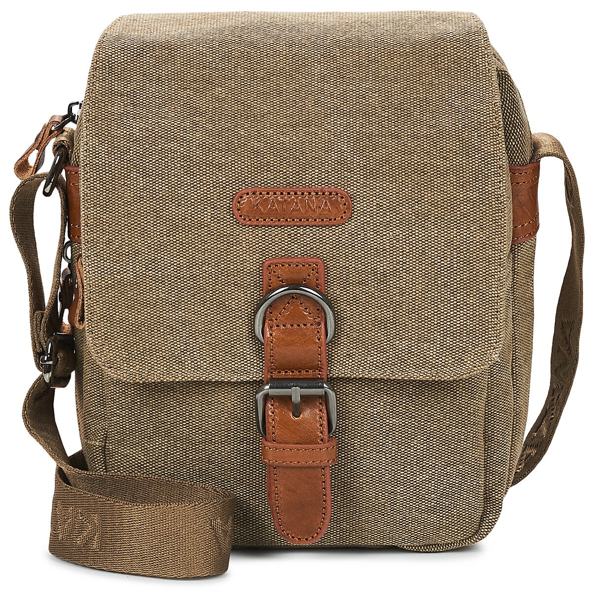 Katana Genti 6585 POCHETTE TOILE GARNIE CUIR