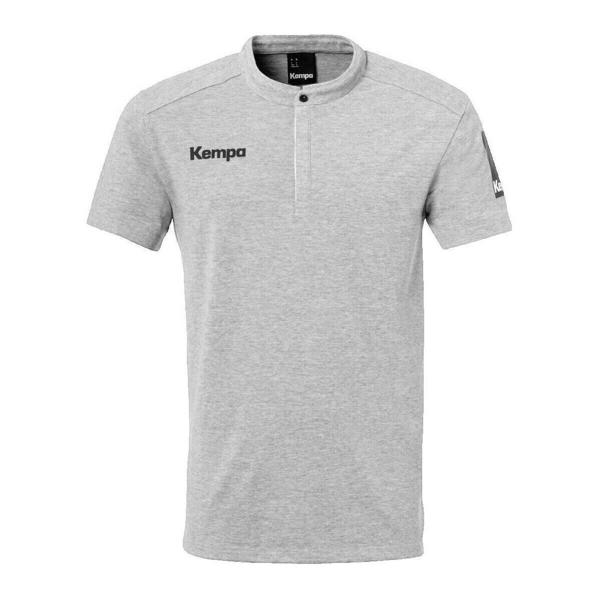 Kempa Îmbracaminte Polo manches courtes Status gris