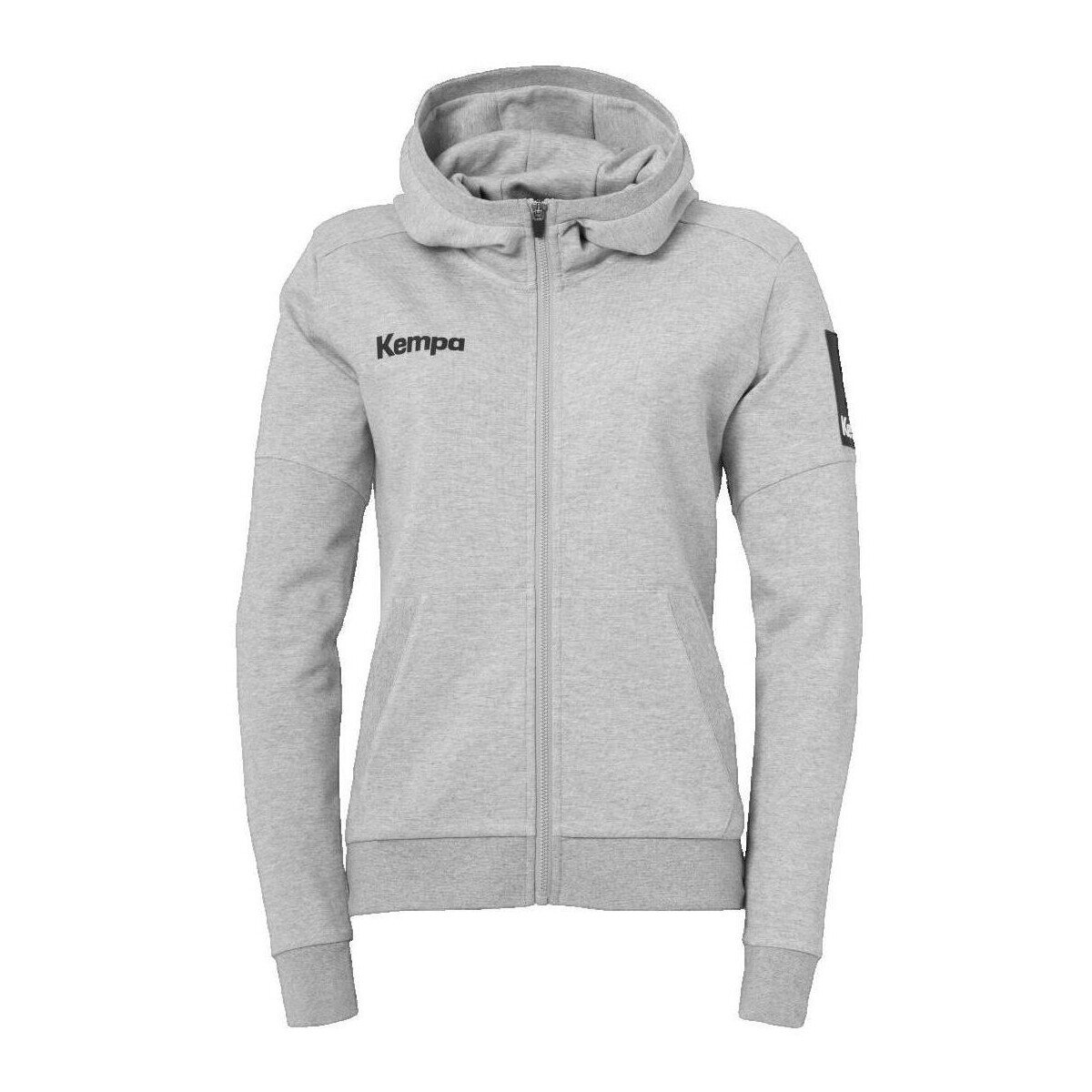 Kempa Îmbracaminte Veste Status à capuche gris pour femme