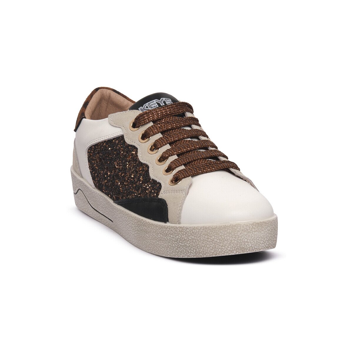 Keys Pantofi WHITE BRONZO