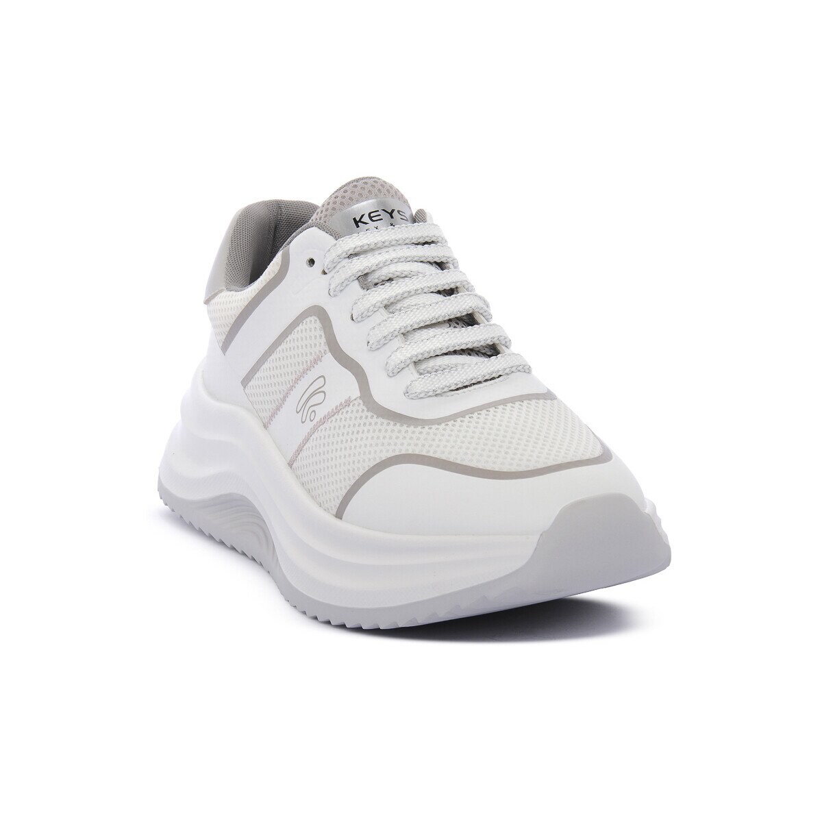 Keys Pantofi WHITE GREY