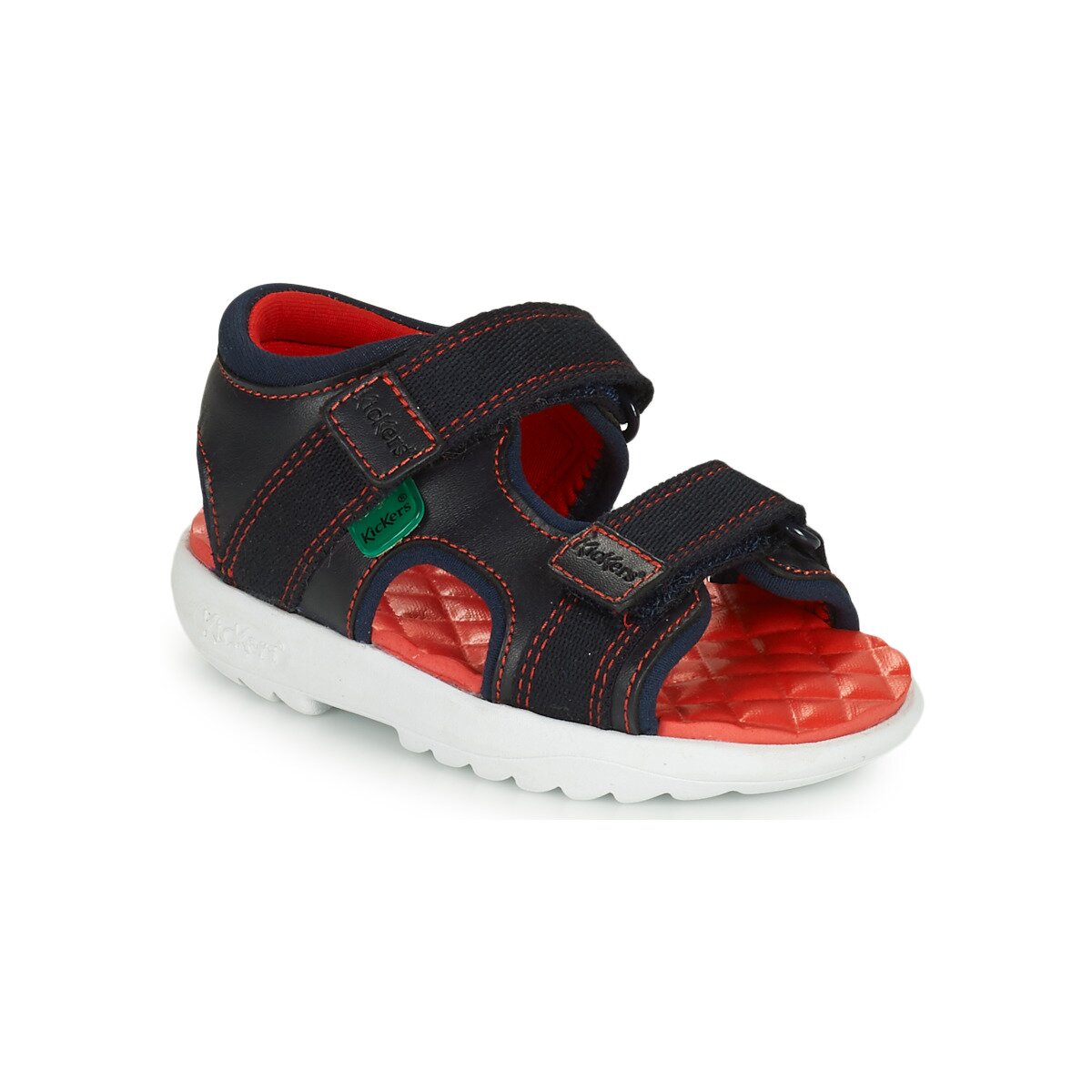 Kickers Pantofi KICKSTER SANDAL LTHR IM NVY