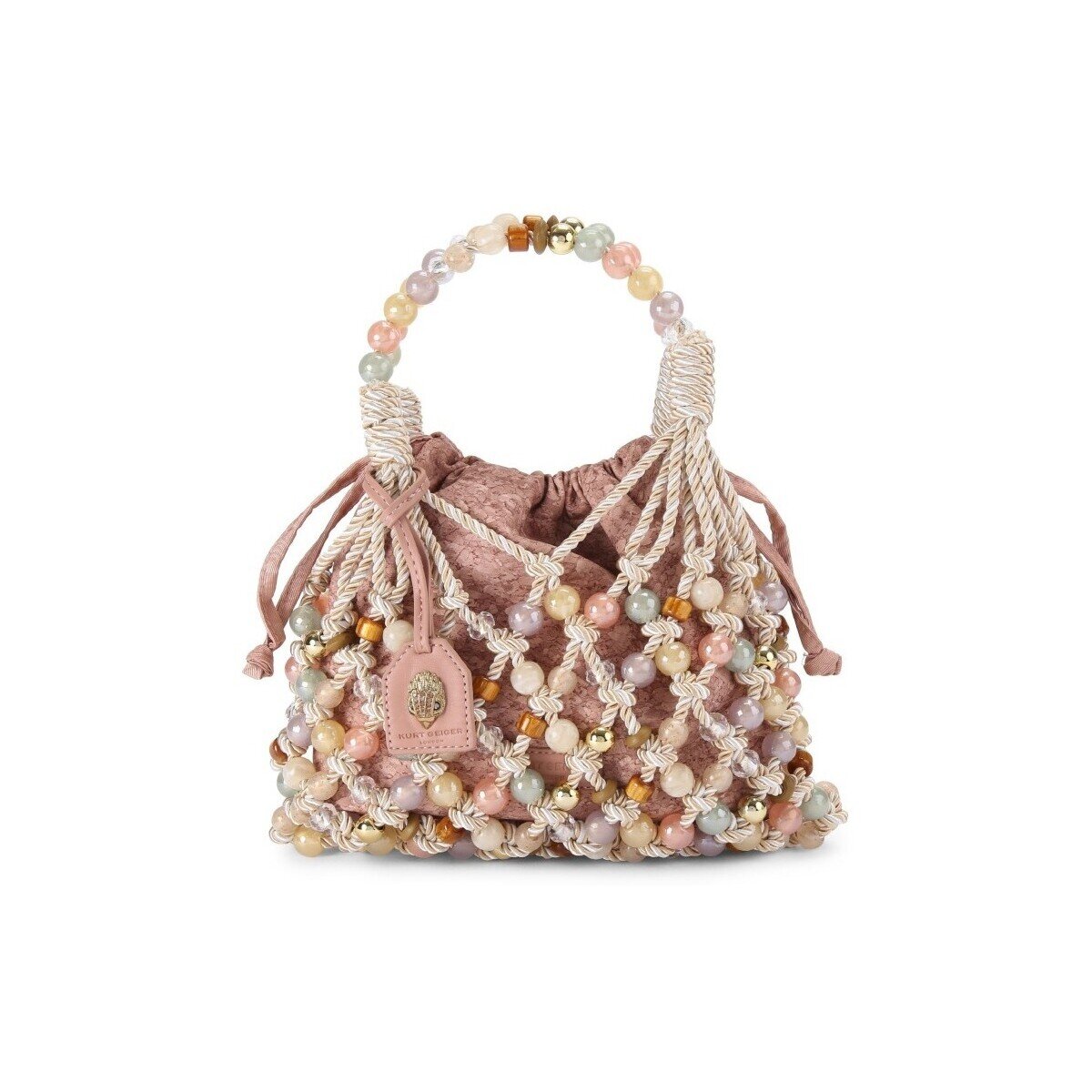 Kurt Geiger London Genti 5846445609k Macrame Rope Bag