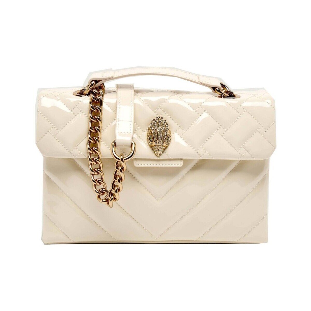 Kurt Geiger London Genti Leather Kensington Bag