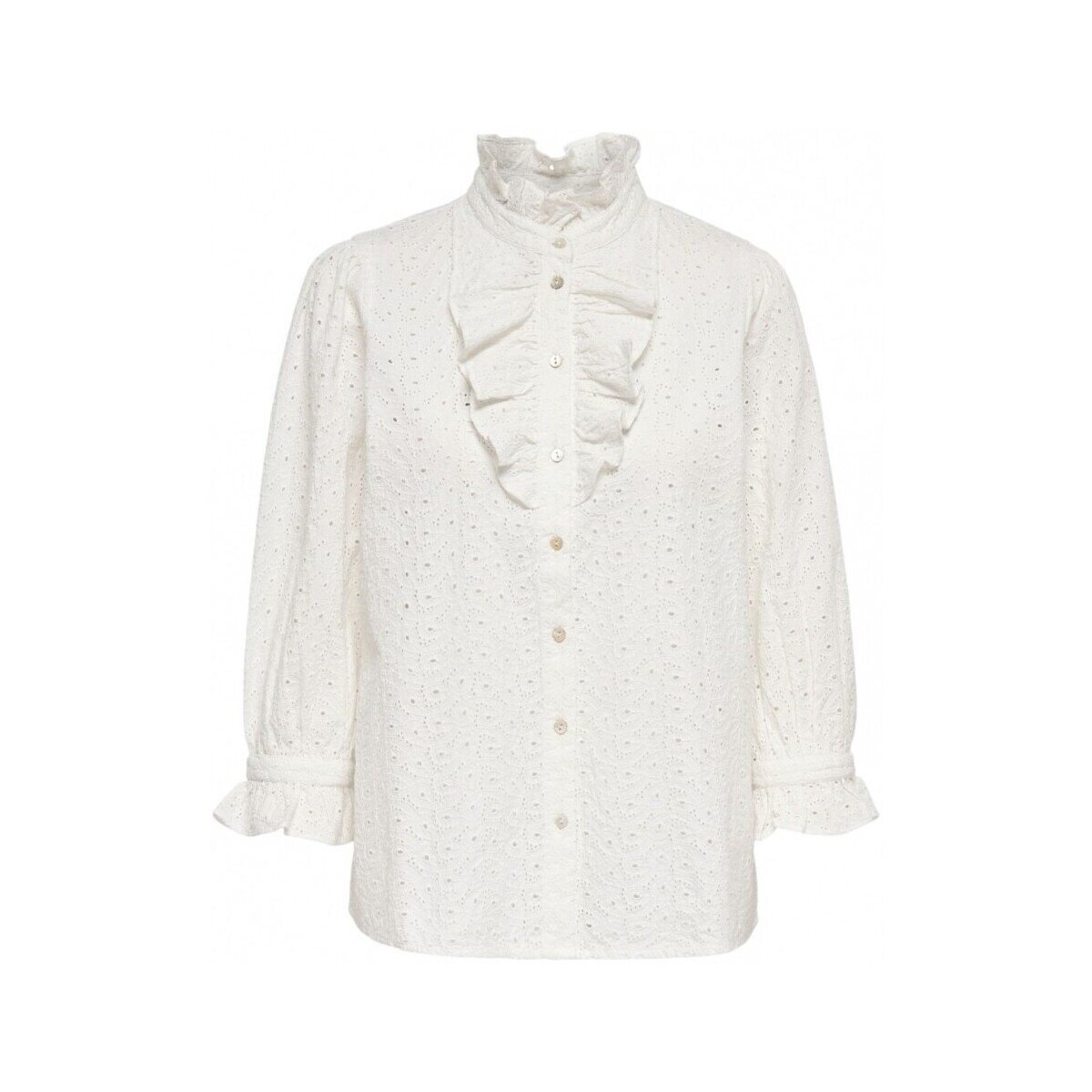 La Strada Îmbracaminte Camisa Neela Broderie - Star White