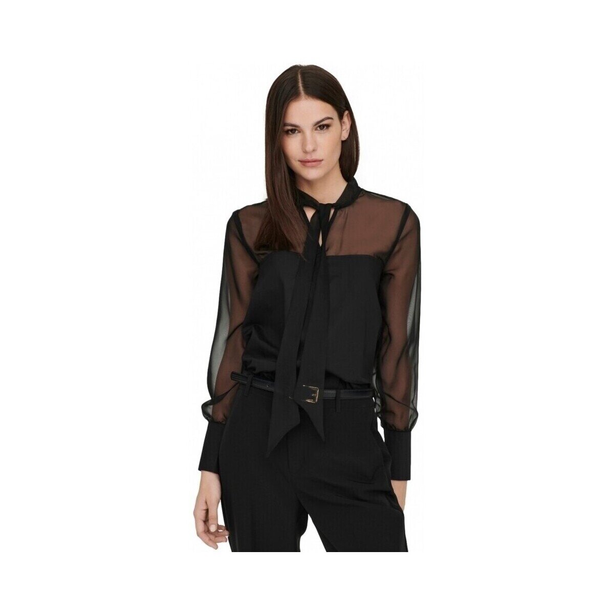 La Strada Îmbracaminte shirt Costel L/S- Black