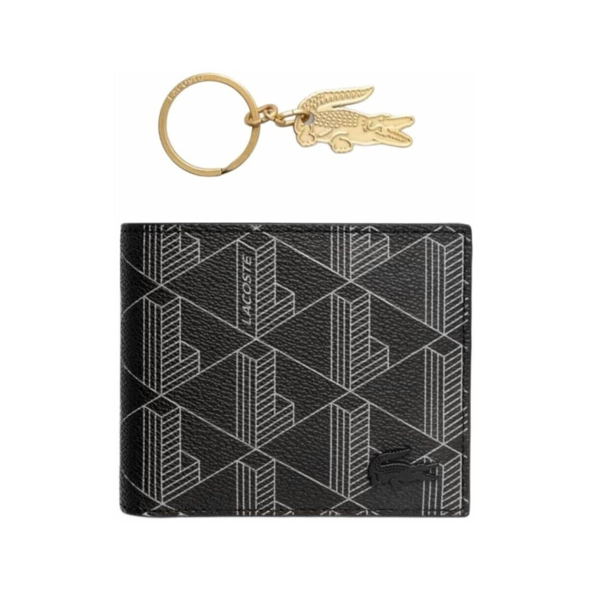 Lacoste Genti Nh4801lx M Billfold Key Ring Box