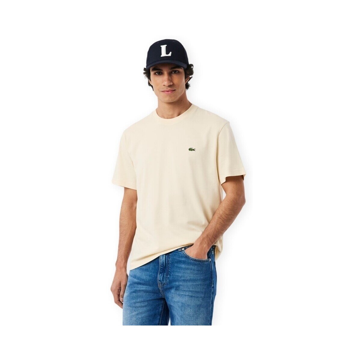 Lacoste Îmbracaminte Classic Fit T-Shirt - Beige