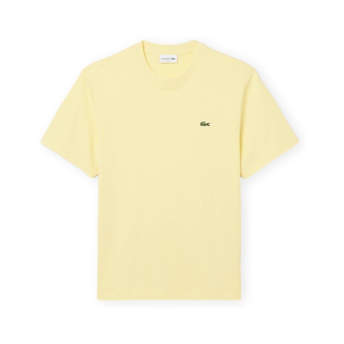 Lacoste Îmbracaminte Classic Fit T-Shirt - Jaune
