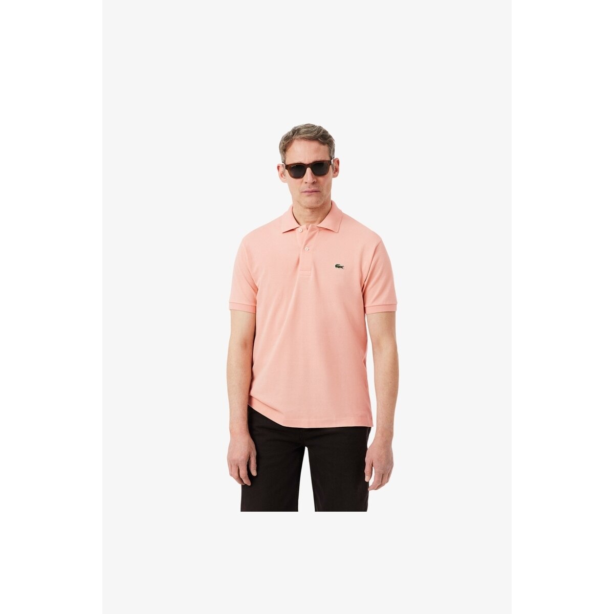 Lacoste Îmbracaminte L1212 Short Sleeved Ribbed Collar S