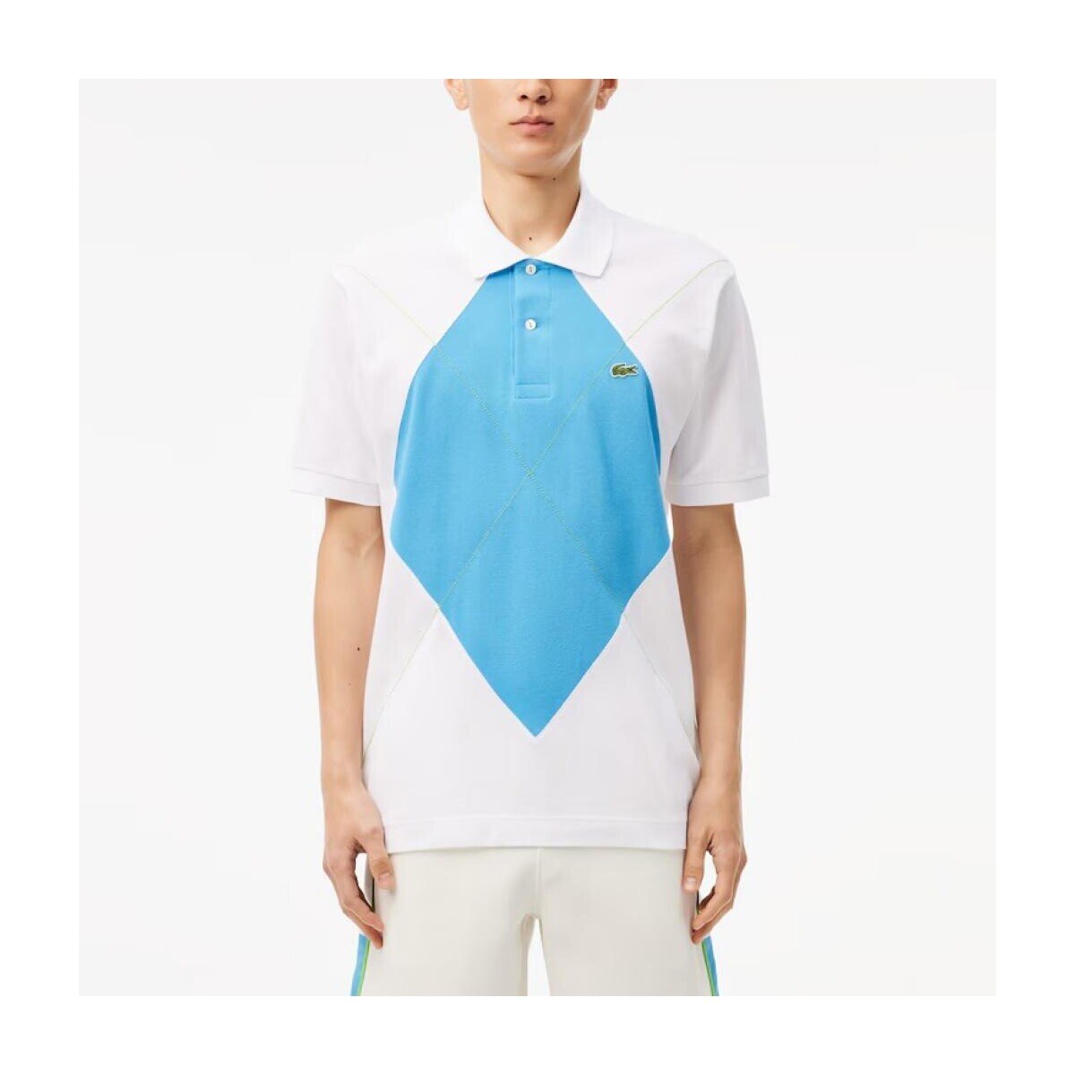 Lacoste Îmbracaminte Sleeved Ribbed Collar