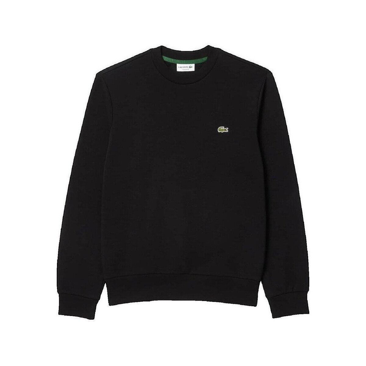 Lacoste Îmbracaminte Sweatshirt Col rond noir