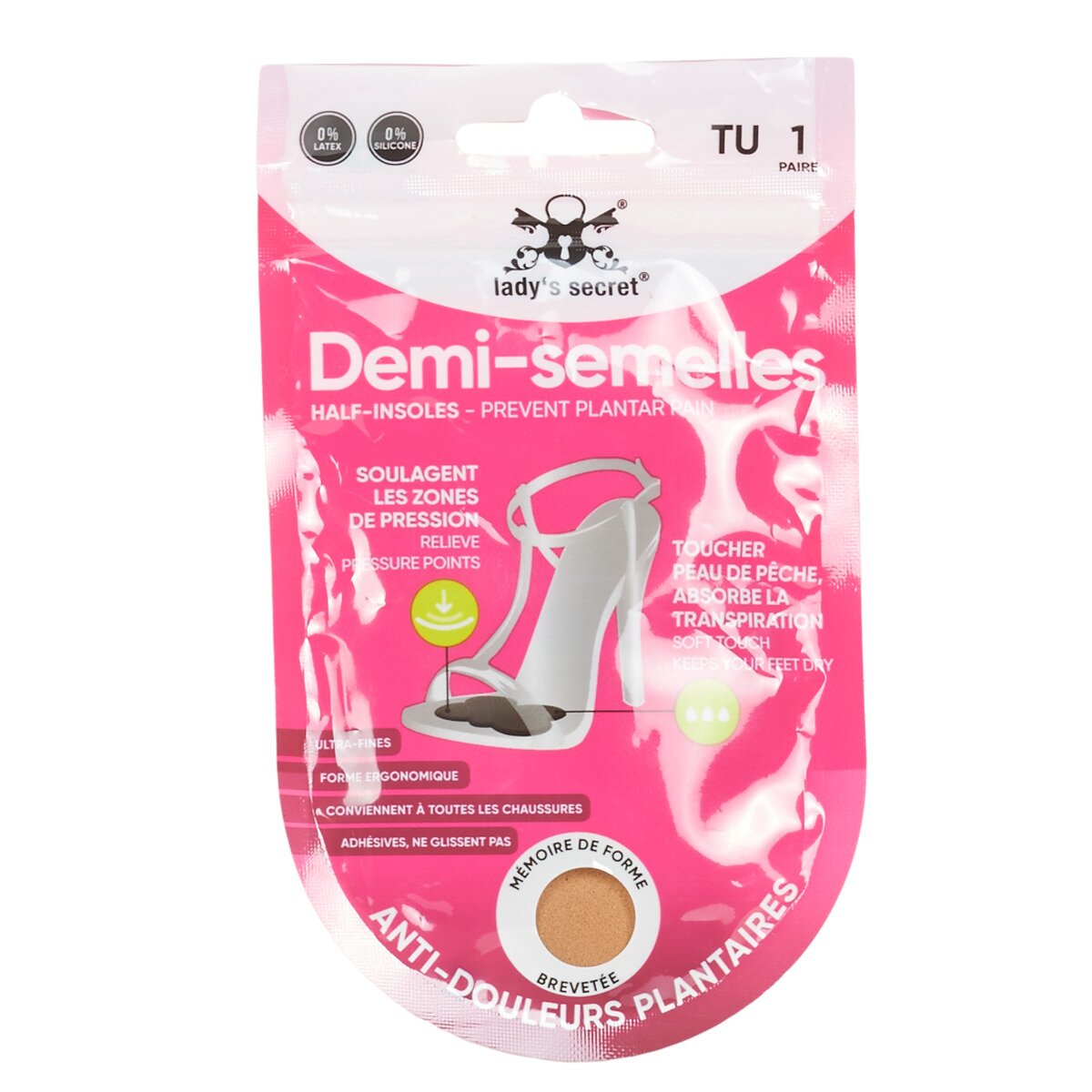 Lady's Secret Accesorii COUSSINET ANTIDERAPANTE NO SCRATCH