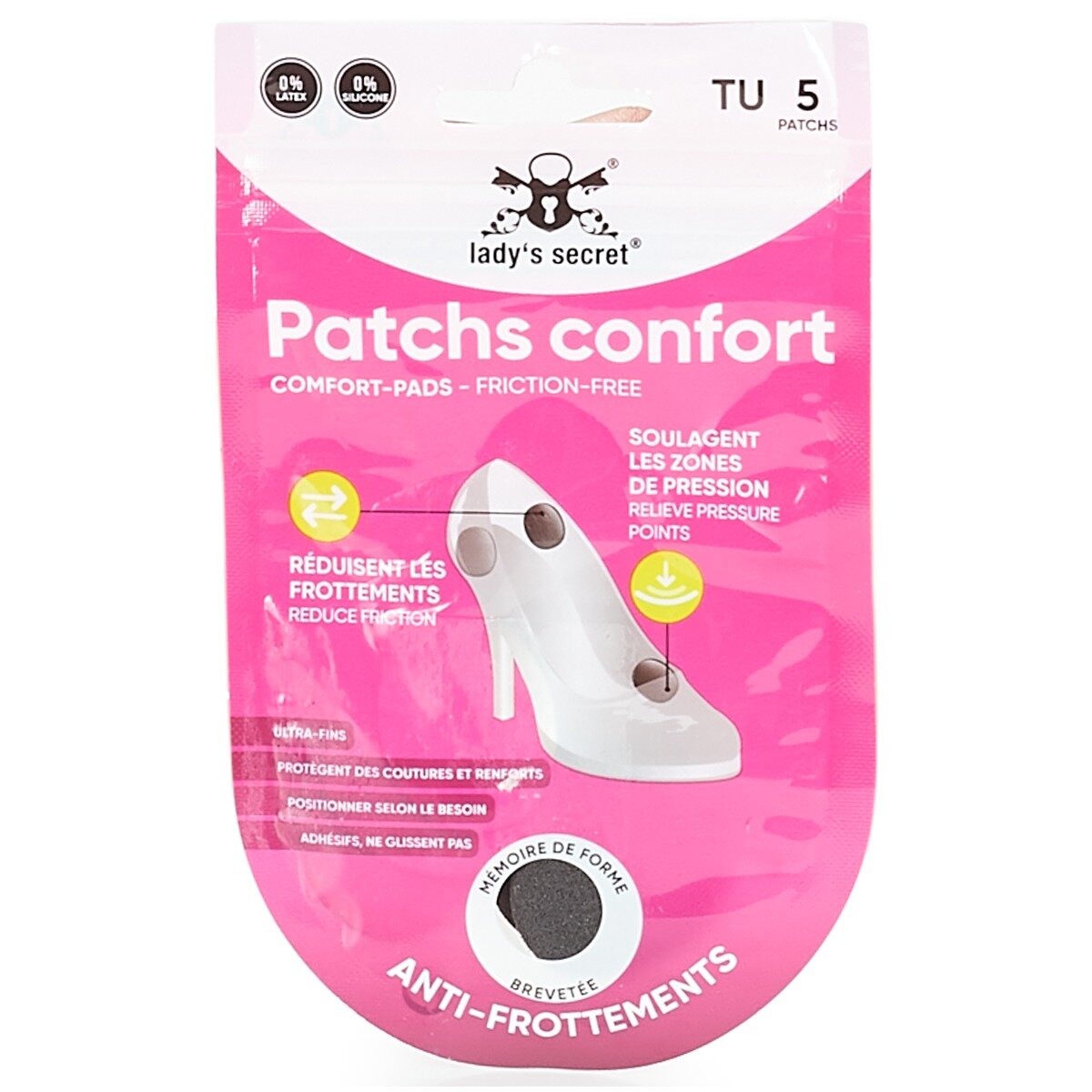 Lady's Secret Accesorii COUSSINETS ANTI-DOULEUR NO HURT