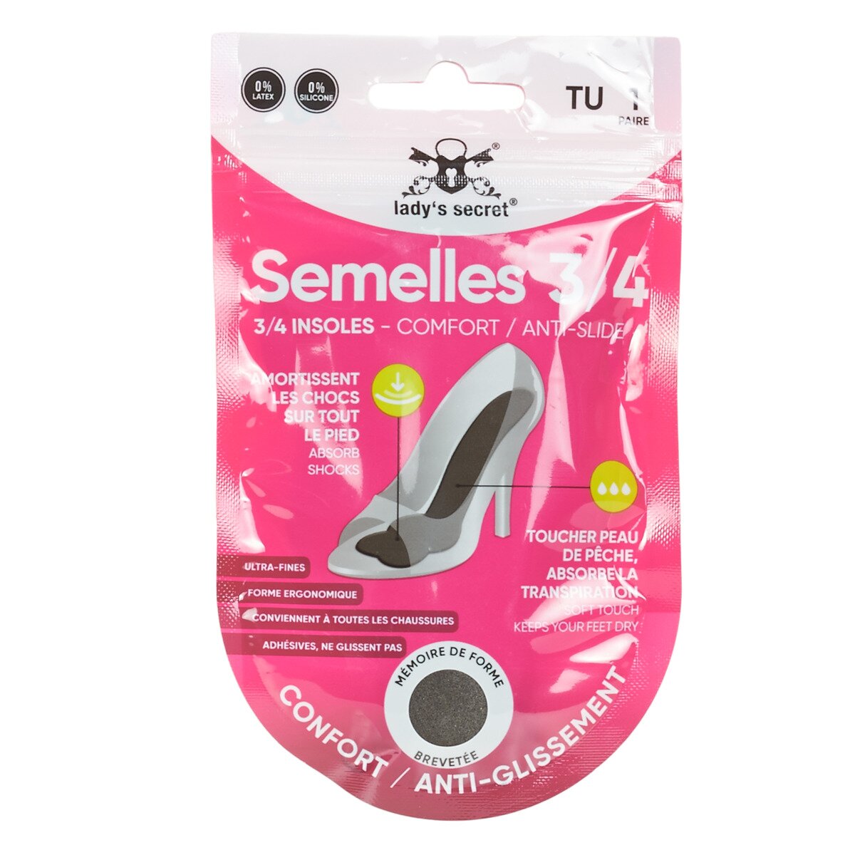 Lady's Secret Accesorii SEMELLE ANTI-DERAPANTE NO CRASH