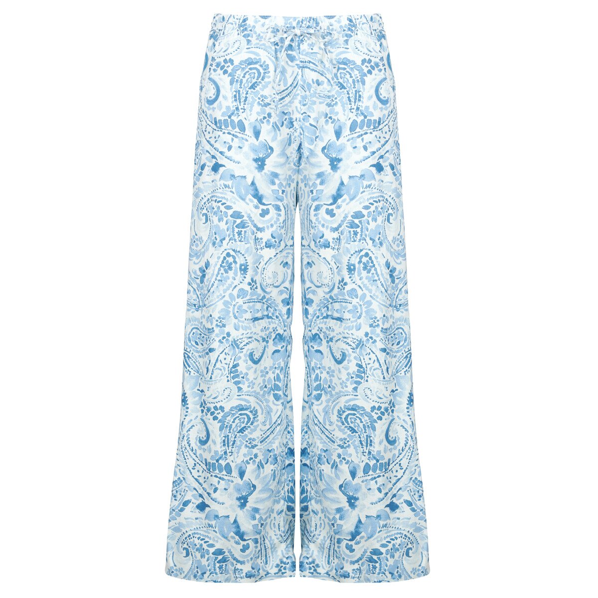 Lauren Ralph Lauren Îmbracaminte WOVEN-WIDE LEG-PANTS