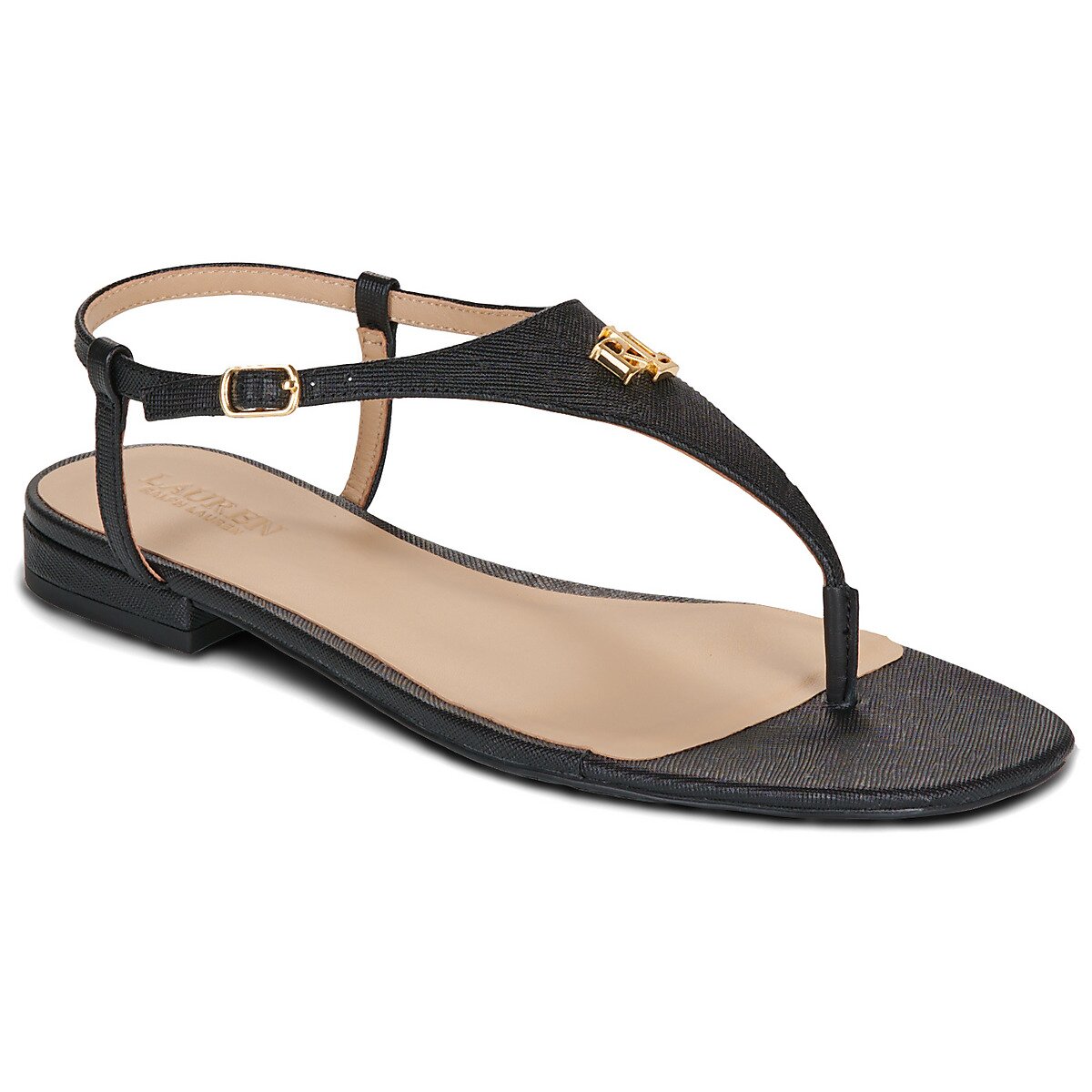 Lauren Ralph Lauren Pantofi EVERLEY 2-SANDALS-FLAT SANDAL