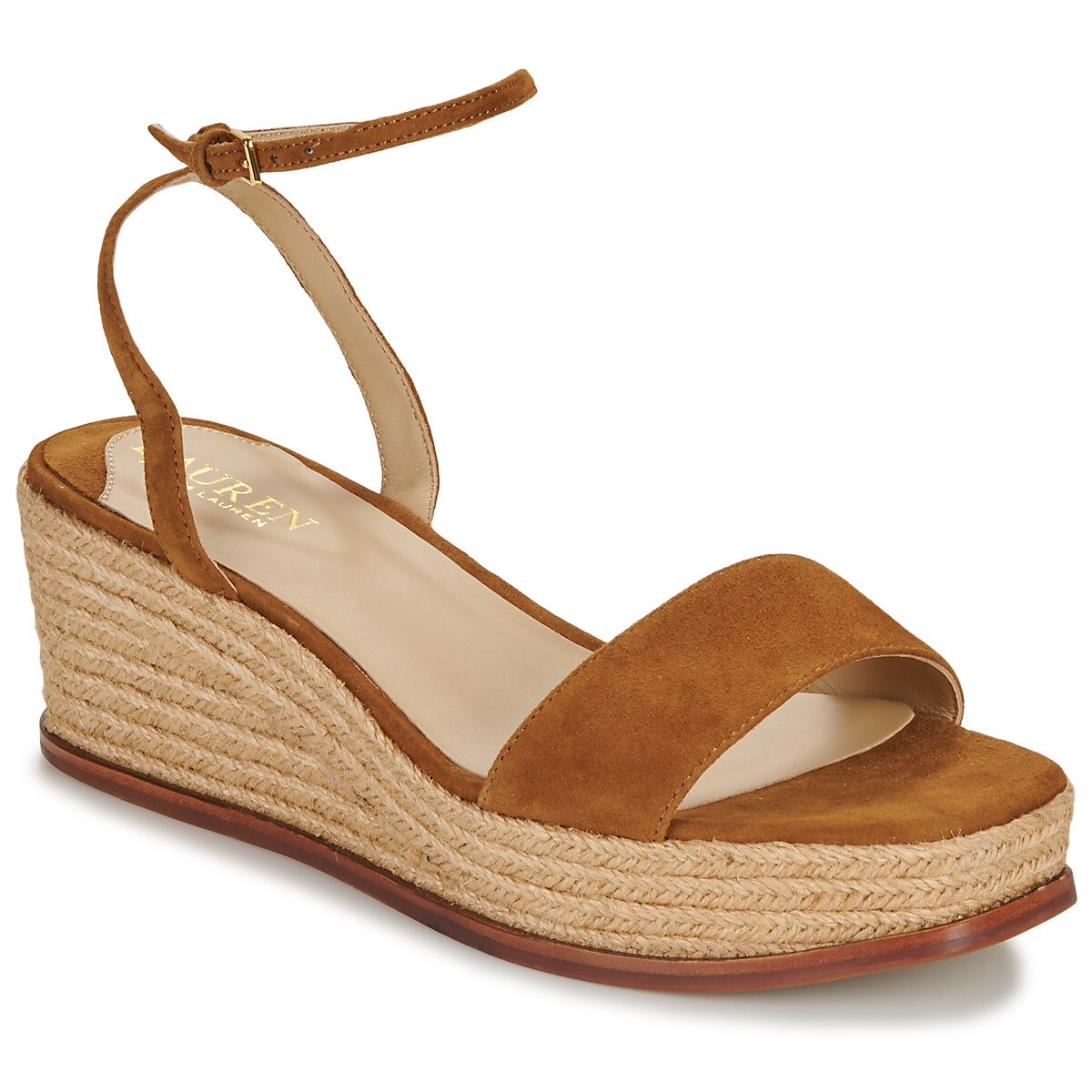 Lauren Ralph Lauren Pantofi LEONA-ESPADRILLES-WEDGE