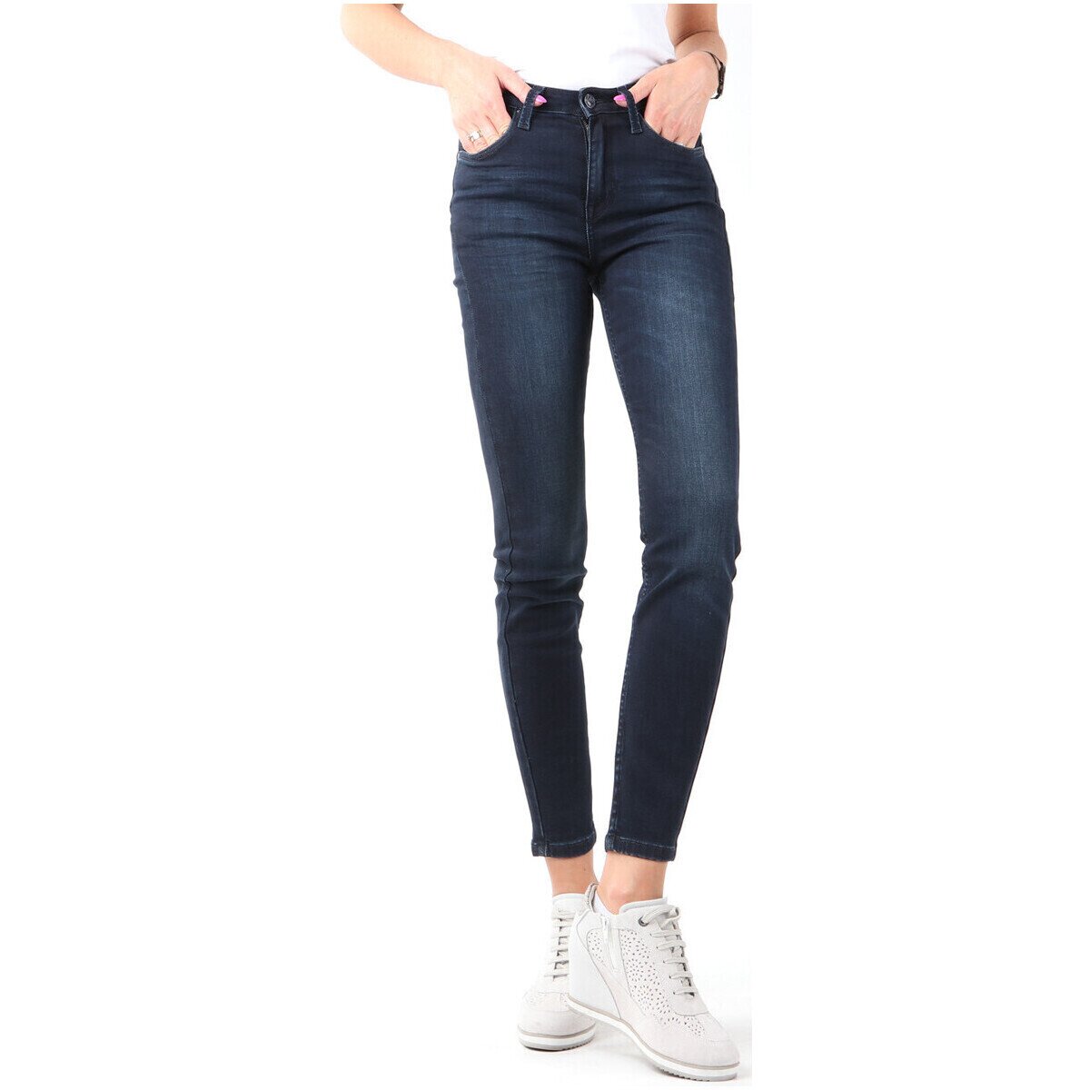 Lee Îmbracaminte Scarlett High Crop Skinny Cropped L32BAIFA