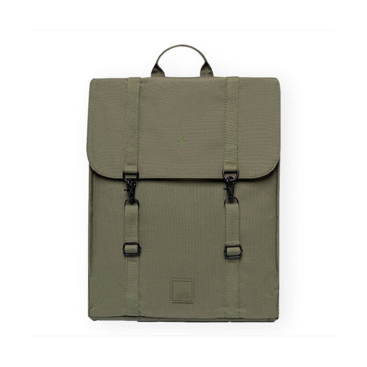 Lefrik Genti Handy Backpack - Stripes Olive