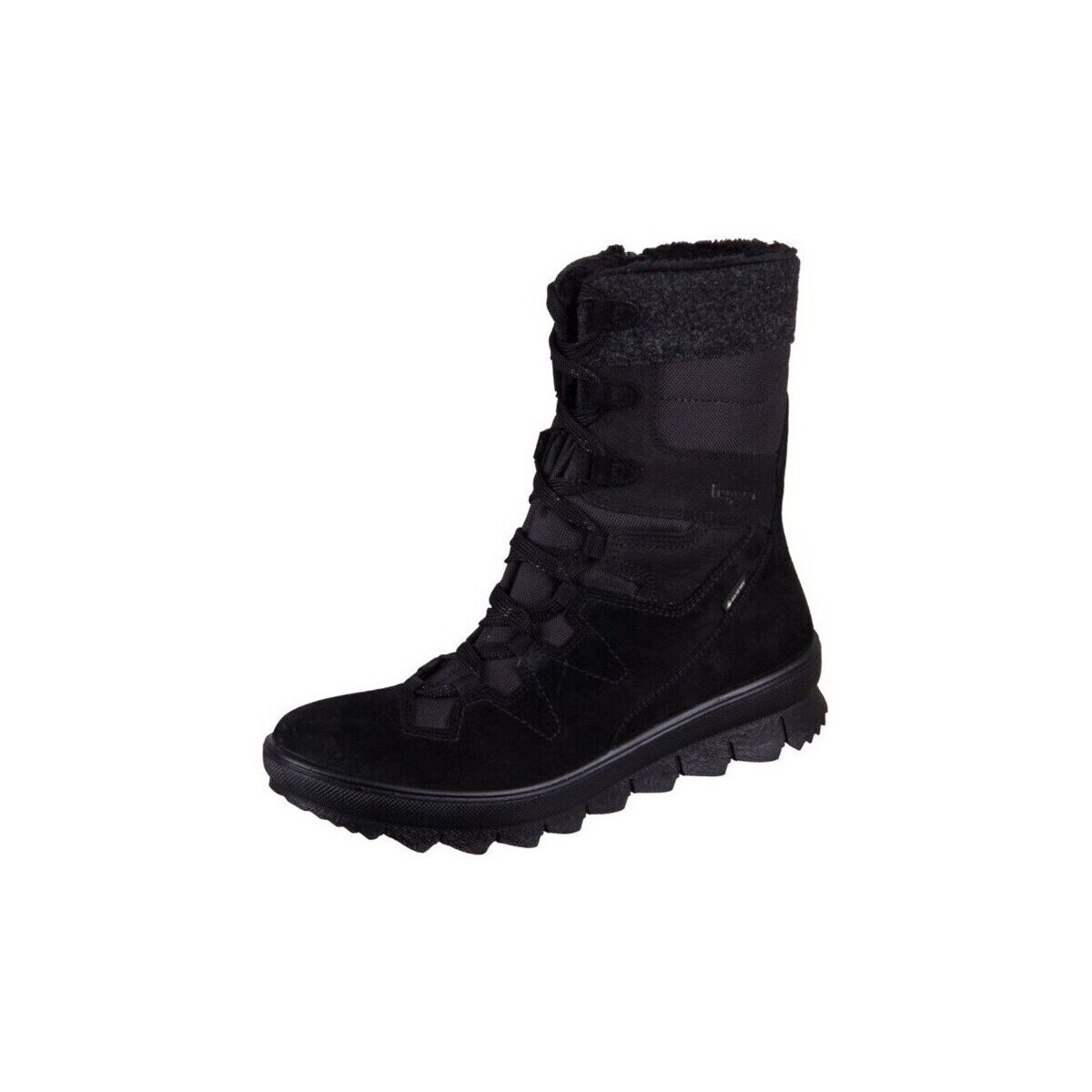 Legero Pantofi Novara Schwarz Velour Textil