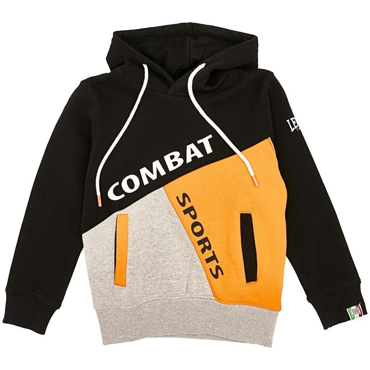 Leone 1947 Îmbracaminte Boy Hoody Diagonal Basic