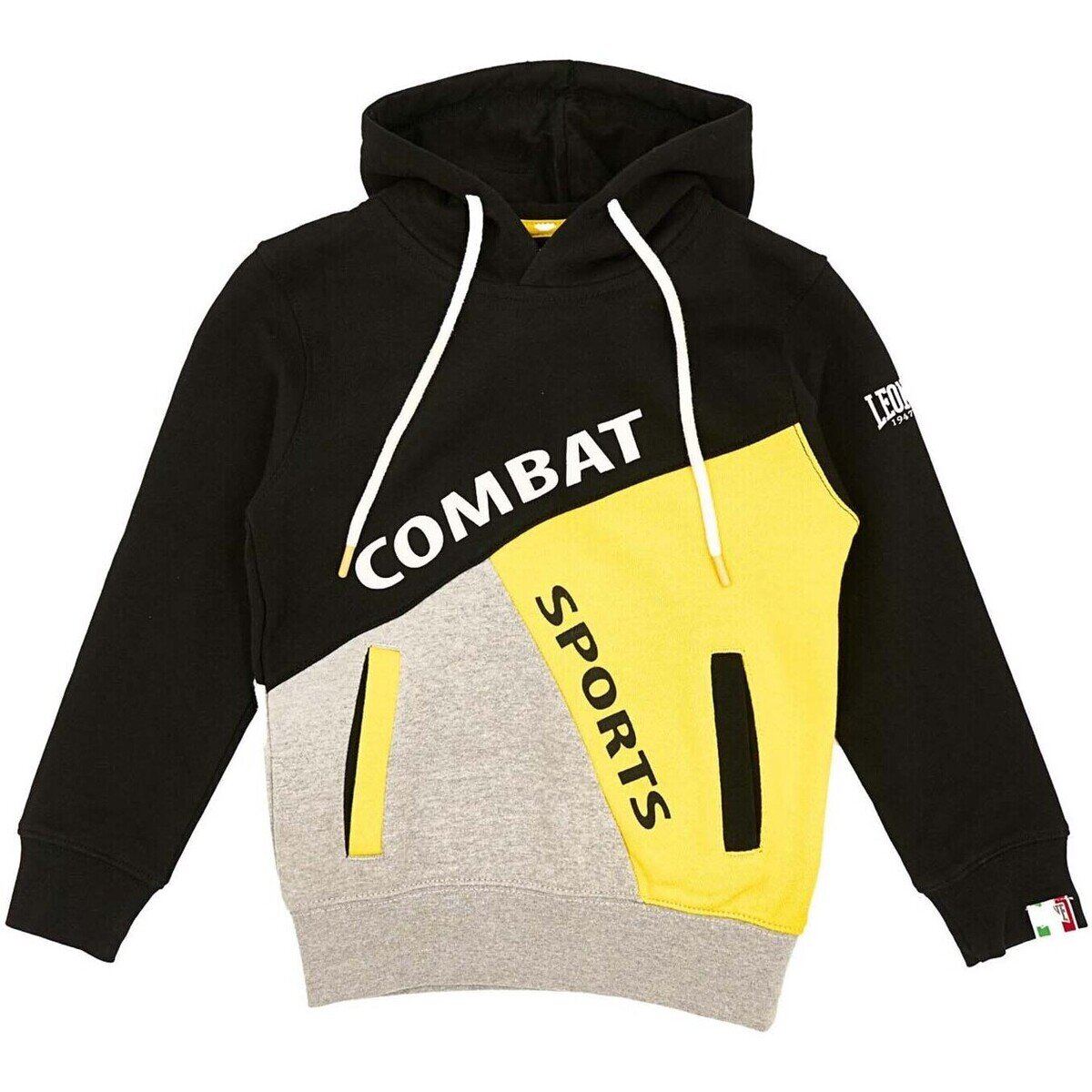Leone 1947 Îmbracaminte Boy Hoody Diagonal Basic