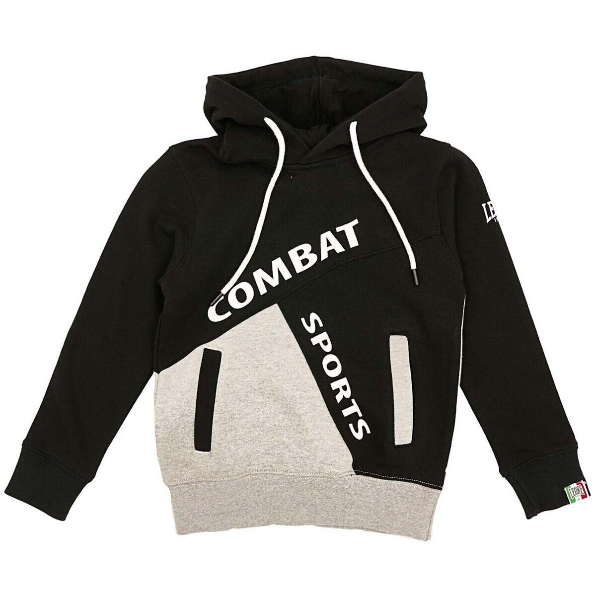 Leone 1947 Îmbracaminte Boy Hoody Diagonal Basic