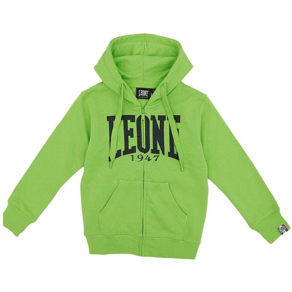 Leone 1947 Îmbracaminte Boy Hoody Full Zip Basic