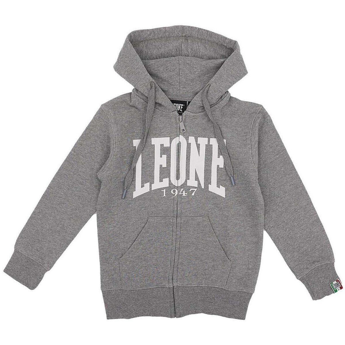 Leone 1947 Îmbracaminte Boy Hoody Full Zip Basic