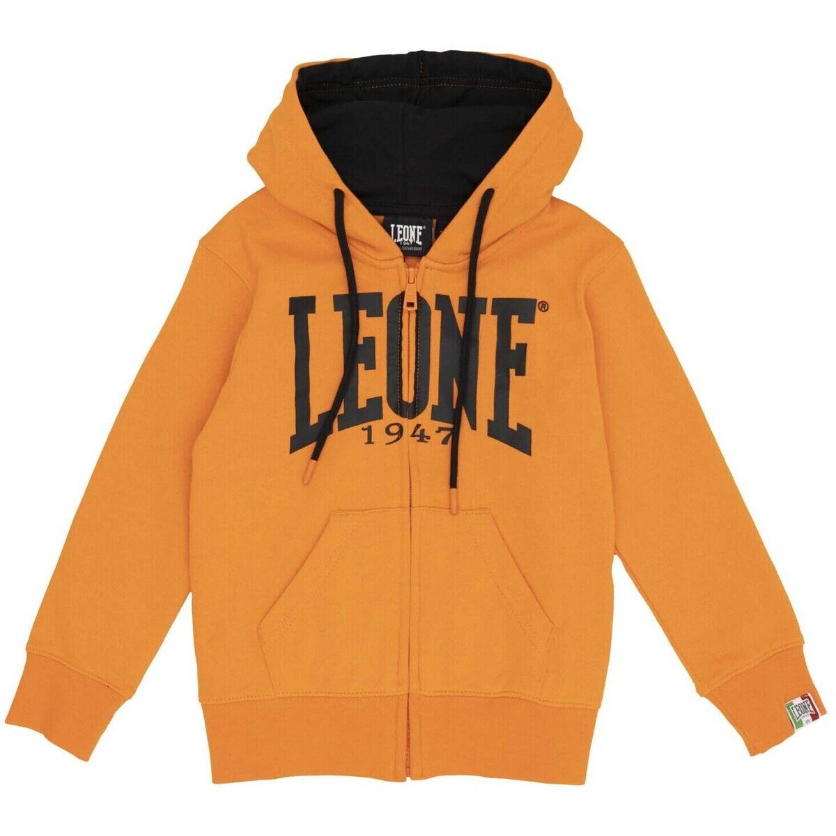 Leone 1947 Îmbracaminte Boy Hoody Full Zip Basic