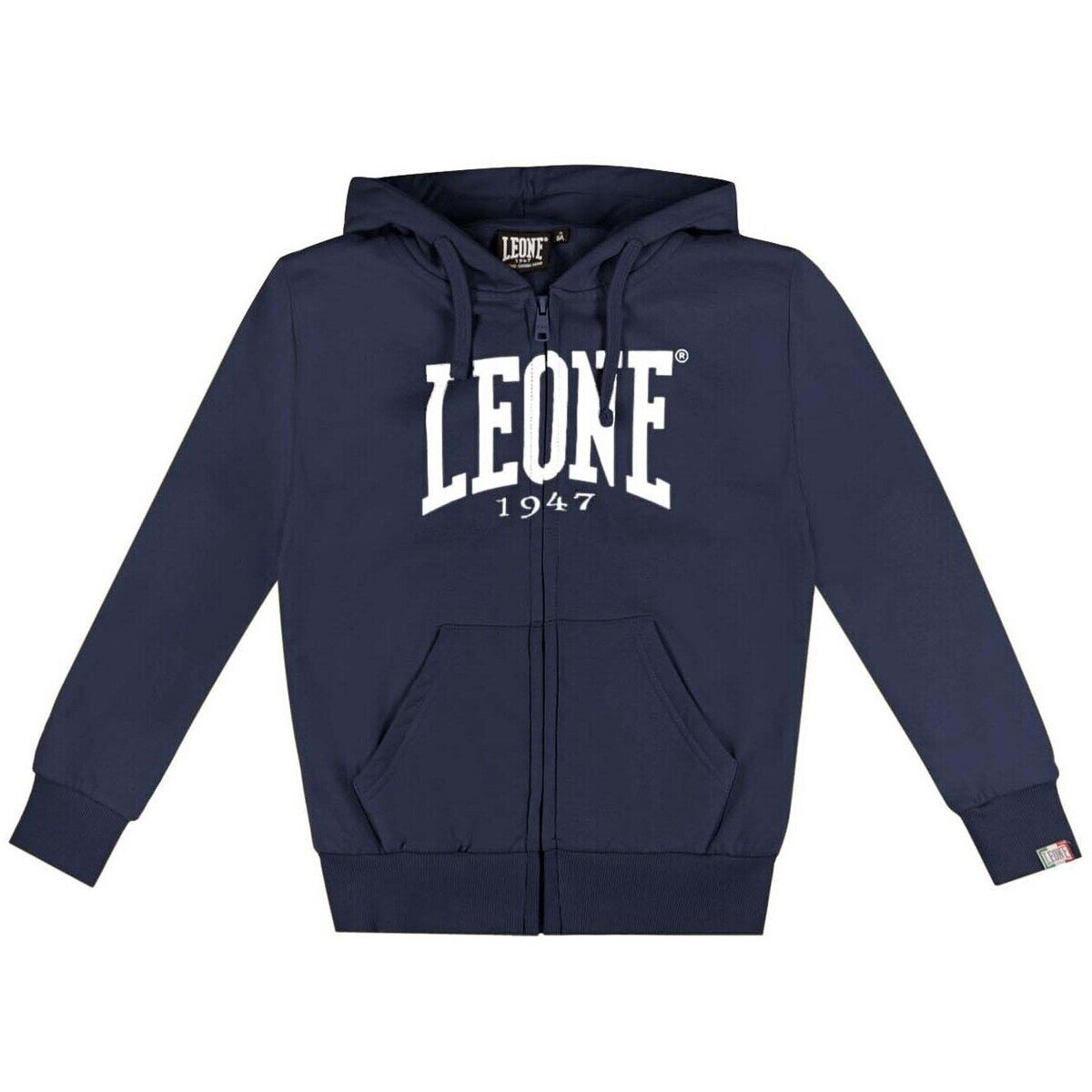 Leone 1947 Îmbracaminte Boy Hoody Full Zip Basic