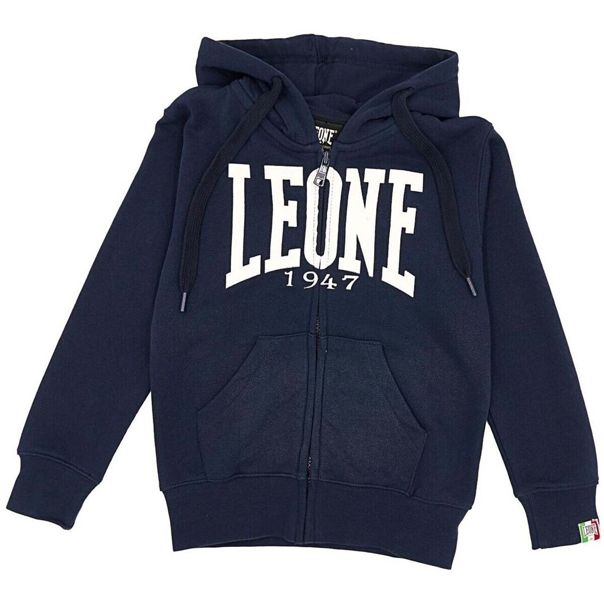 Leone 1947 Îmbracaminte Boy Hoody Full Zip Basic