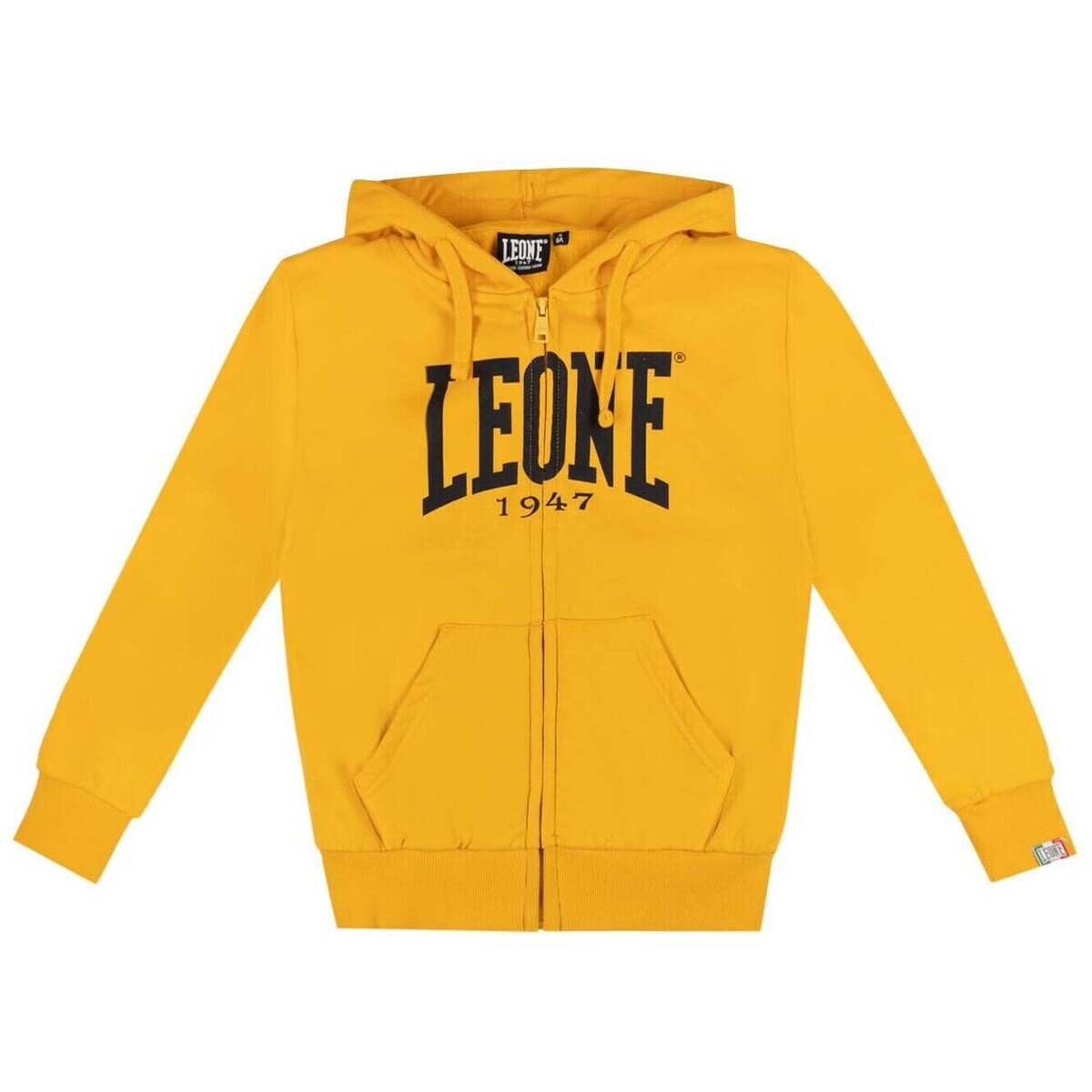 Leone 1947 Îmbracaminte Boy Hoody Full Zip Basic