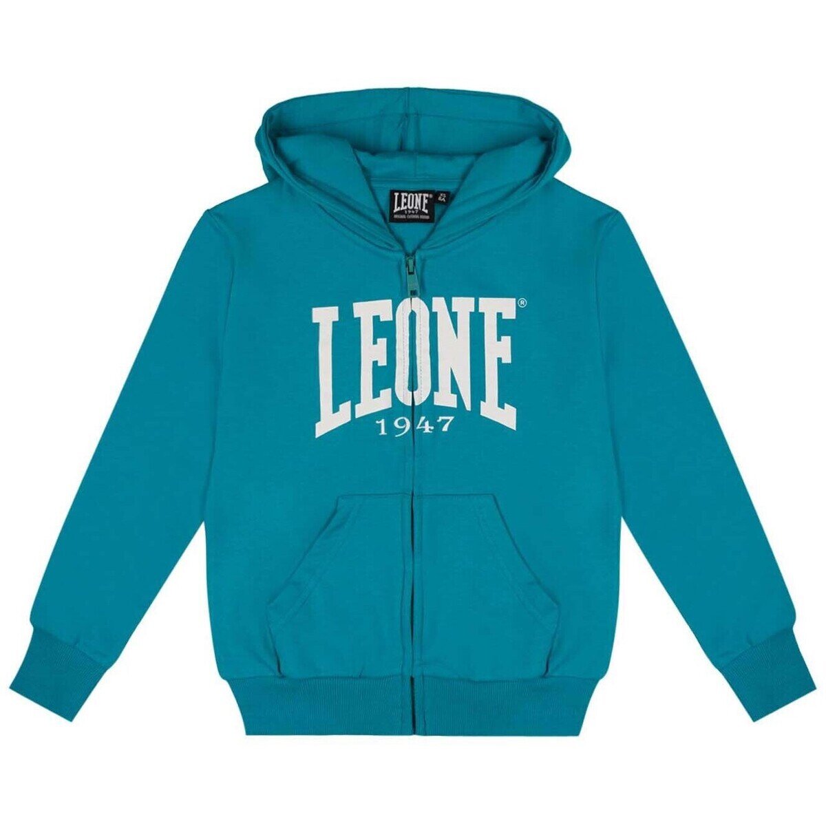 Leone 1947 Îmbracaminte Boy Hoody Full Zip Basic