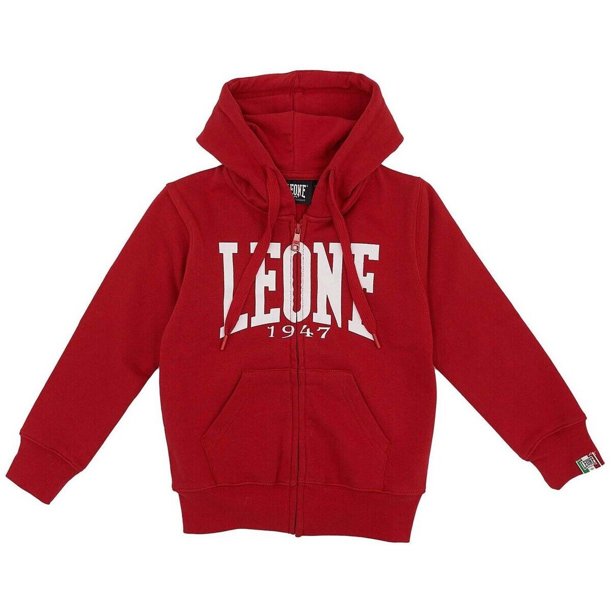 Leone 1947 Îmbracaminte Boy Hoody Full Zip Basic
