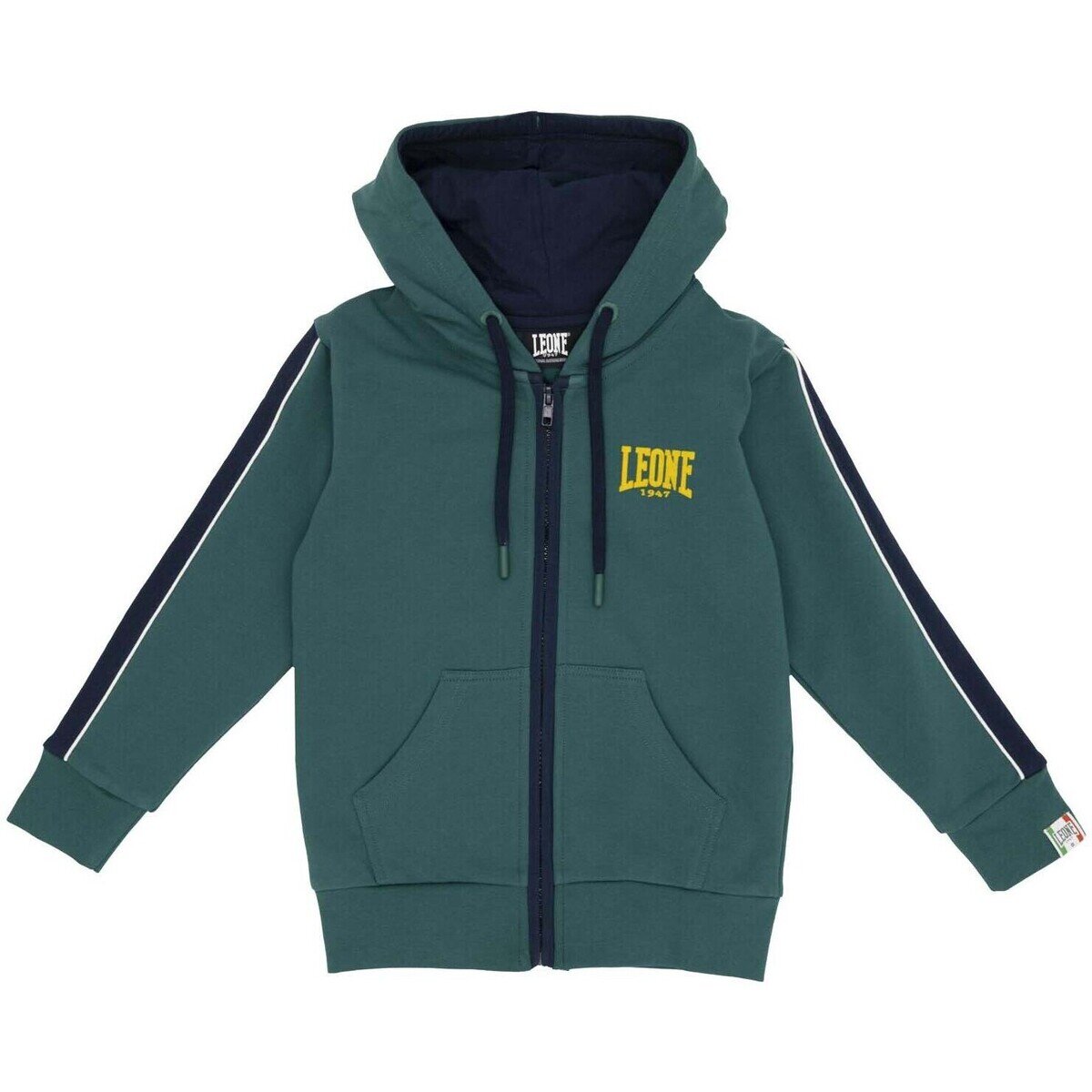 Leone 1947 Îmbracaminte Boy Hoody Full Zip College