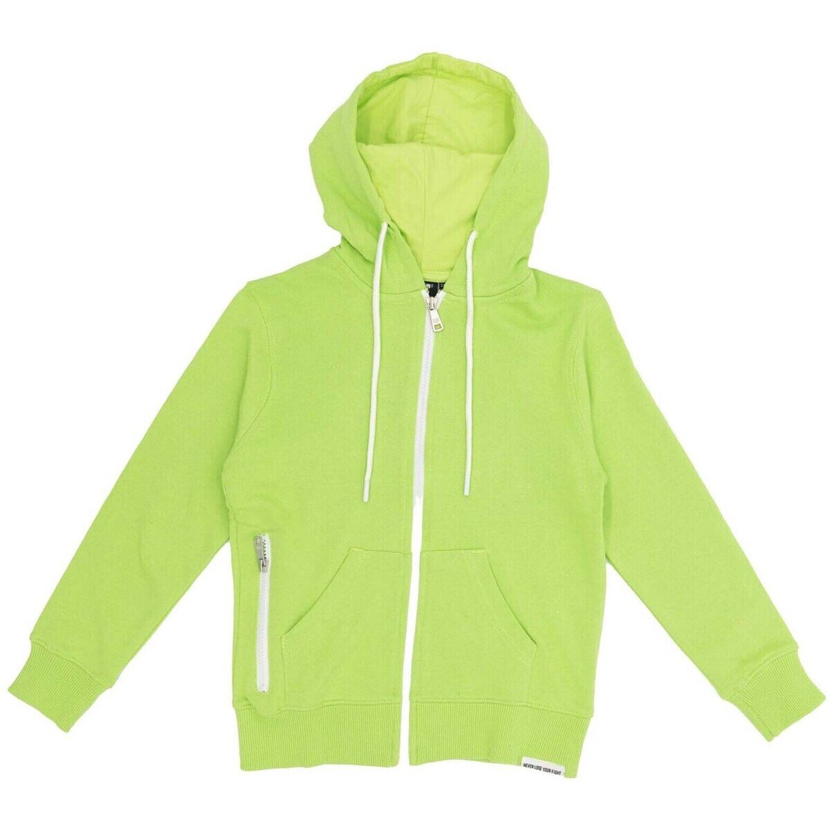 Leone 1947 Îmbracaminte Boy Hoody Full Zip Fluo