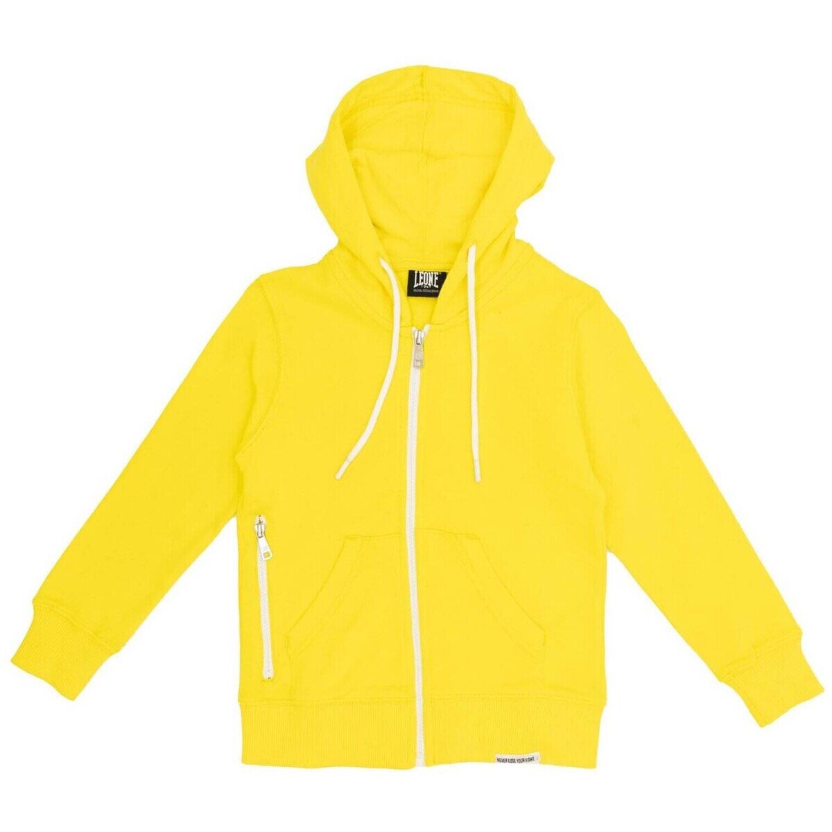 Leone 1947 Îmbracaminte Boy Hoody Full Zip Fluo