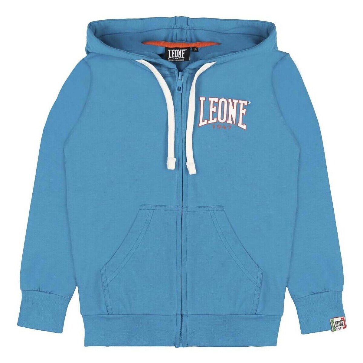 Leone 1947 Îmbracaminte Boy Hoody Full Zip New Basic