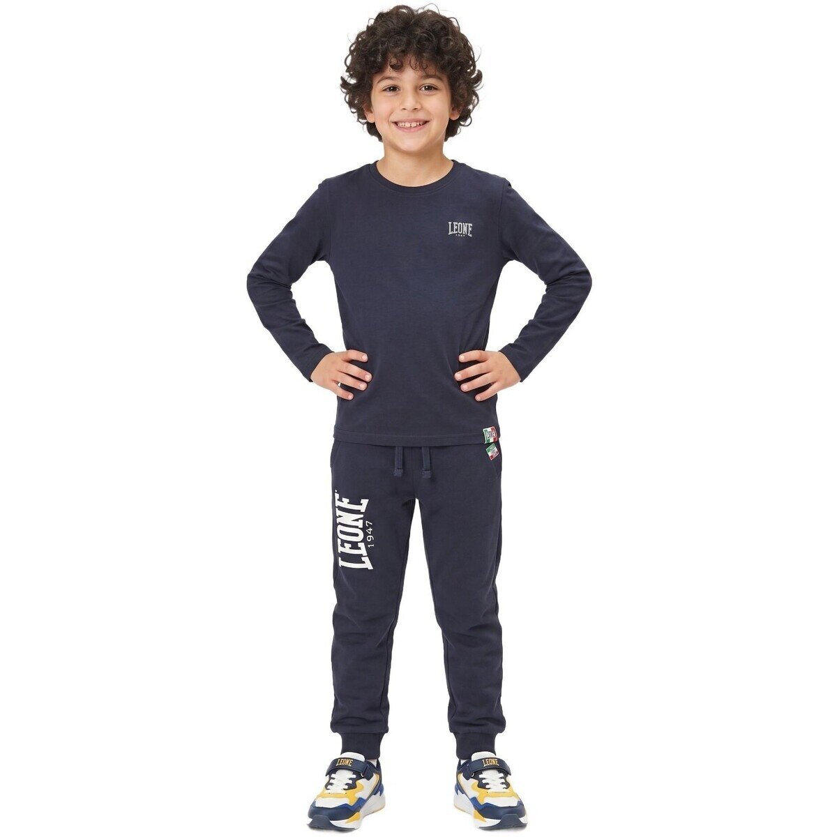Leone 1947 Îmbracaminte Boy Long Sleeves Small Logo
