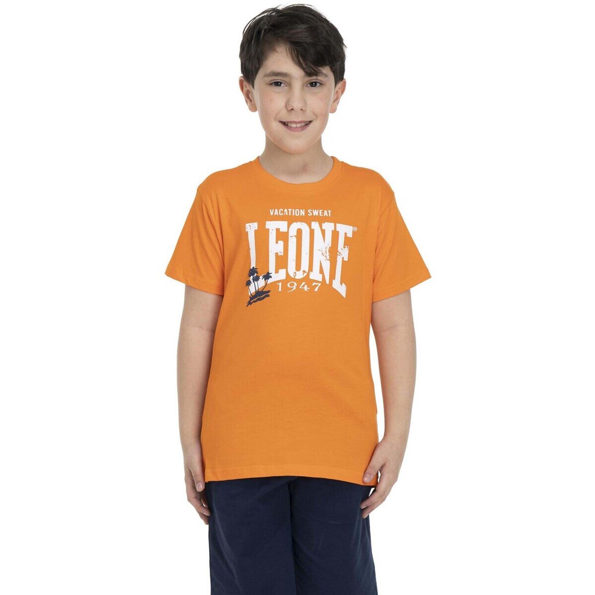 Leone 1947 Îmbracaminte Boy Short Sleeves Beach